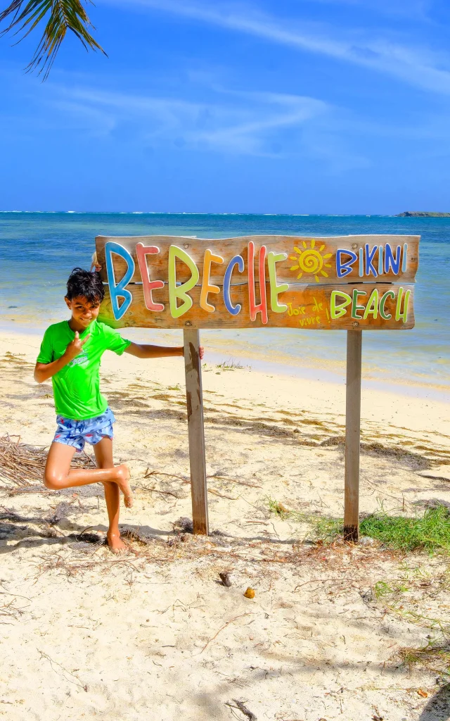 Bébêche bikini beach Sainte-Anne Martinique