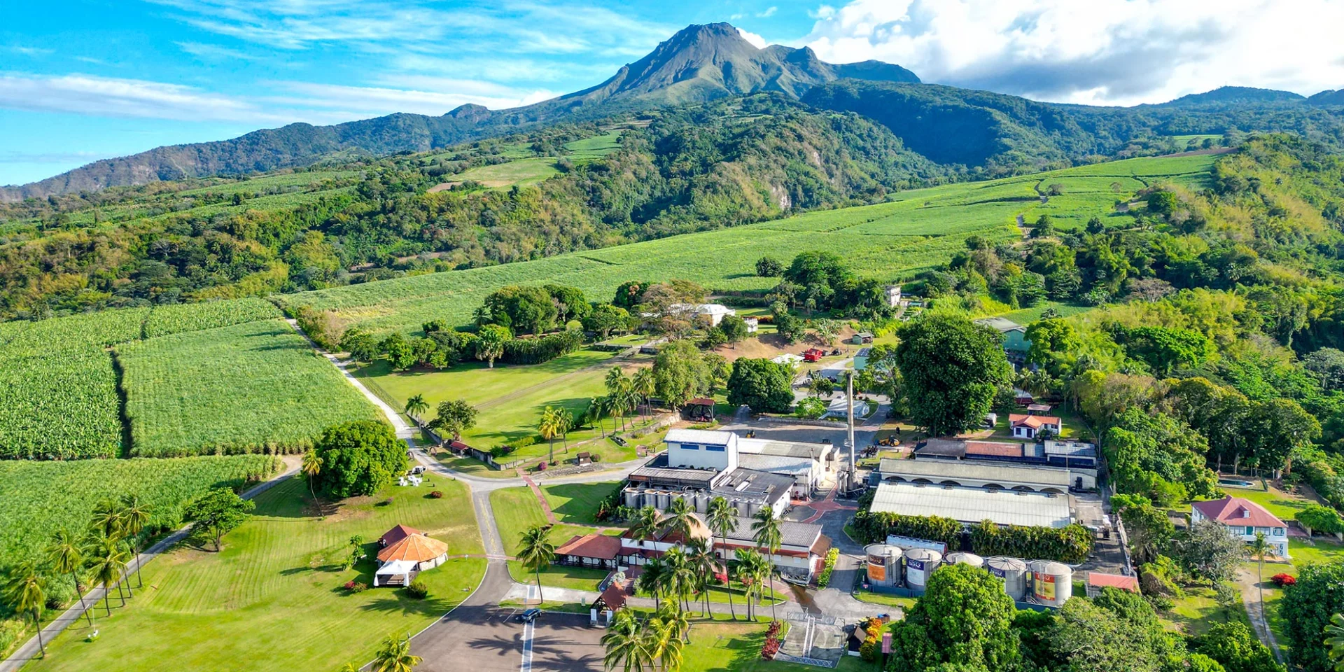 Château Depaz Distillerie Depaz Montagne Pelée Habitation La Montagne Saint-Pierre Martinique