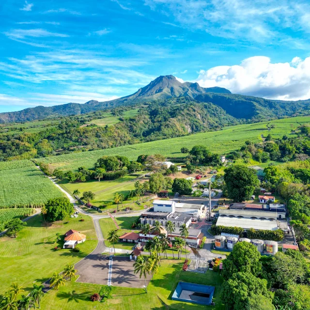 Château Depaz Distillerie Depaz Montagne Pelée Habitation La Montagne Saint-Pierre Martinique