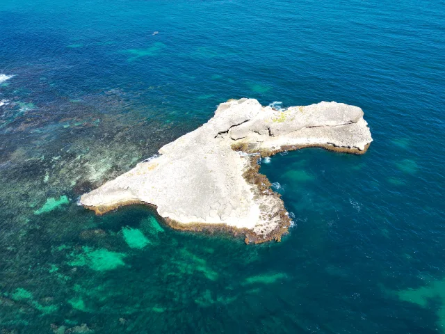 Ilet Burgaux Réserve naturelle des îlets de Sainte-Anne Martinique