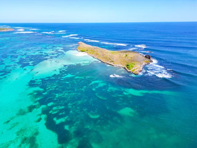 Ilet Hardy Réserve naturelle des îlets de Sainte-Anne Martinique