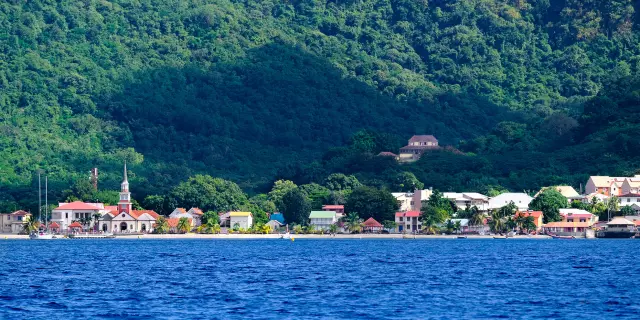 Plage du bourg Anses d'Arlet Martinique