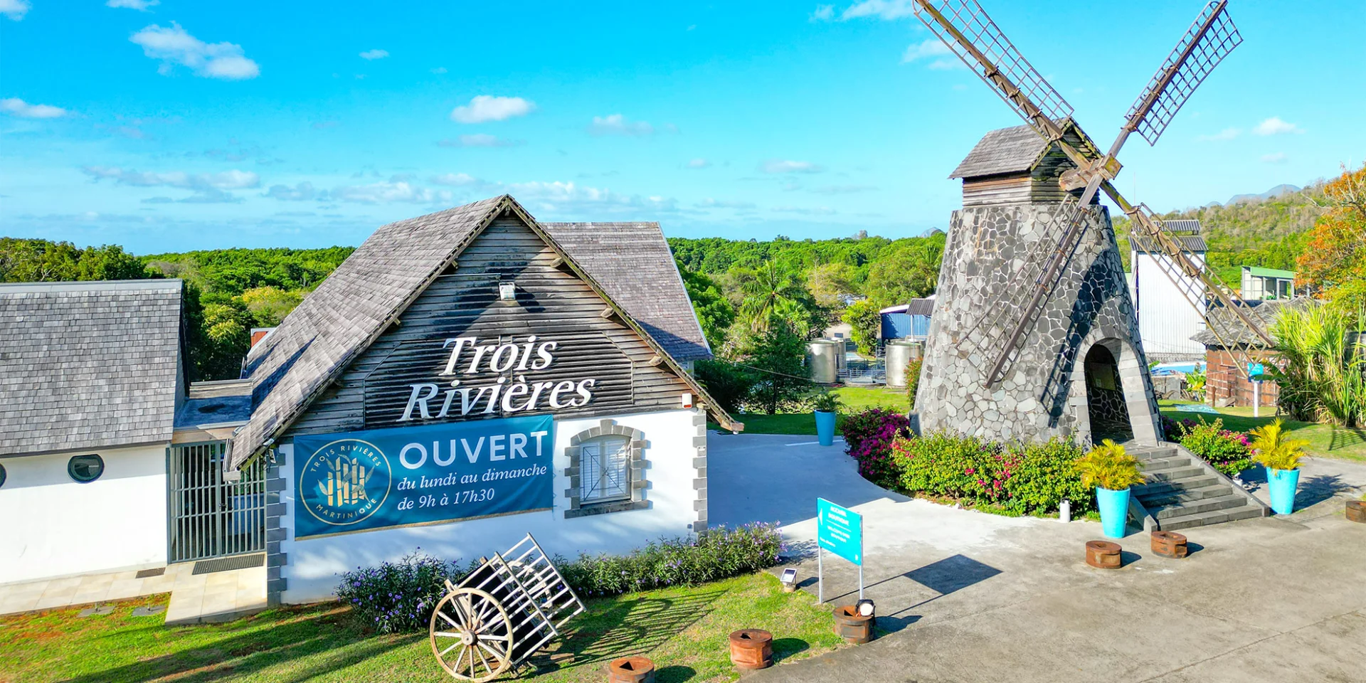 Rhumerie Trois Rivières Moulin à canne Sainte-Luce Martinique