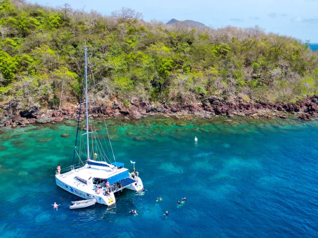 Catamaran Aliotis Les Anses d'Arlet Martinique