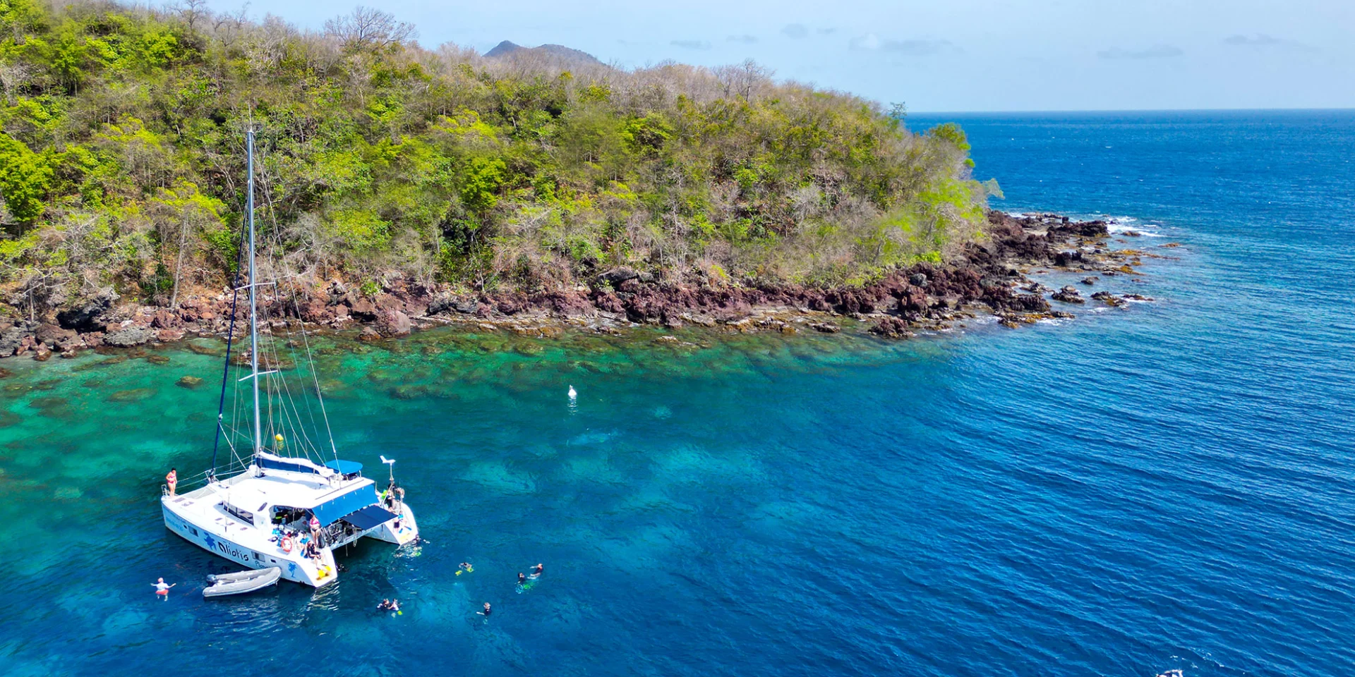 Catamaran Aliotis Les Anses d'Arlet Martinique