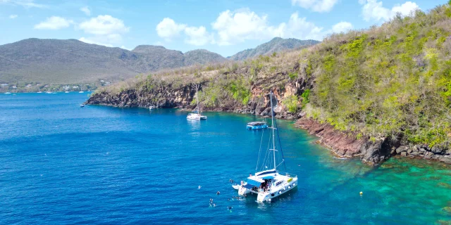 Catamaran Aliotis Les Anses d'Arlet Martinique