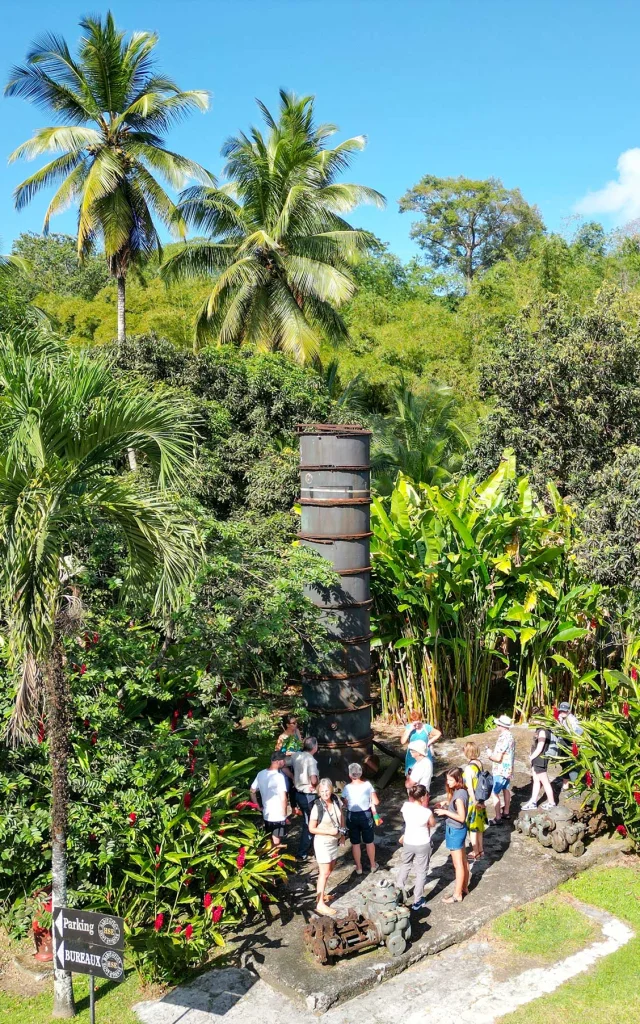 Jardin remarquable Habitation Saint-Etienne Gros-Morne Martinique