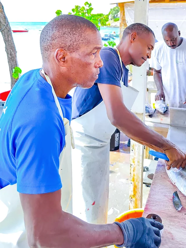 Fisherman Sainteluce Martinique