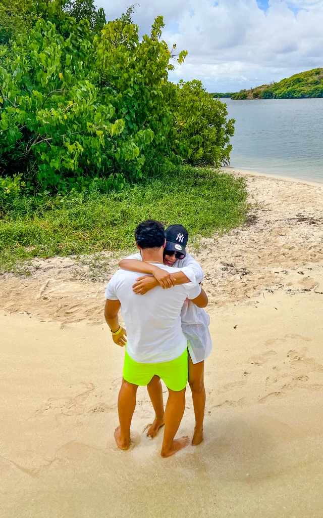 Plage des amoureux Sainte-Anne Martinique