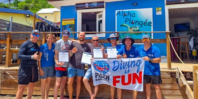 Club et École de plongée Alpha Plongée Anses d'Arlet Martinique