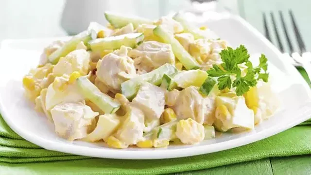 Salade De Poulet Et Ananas