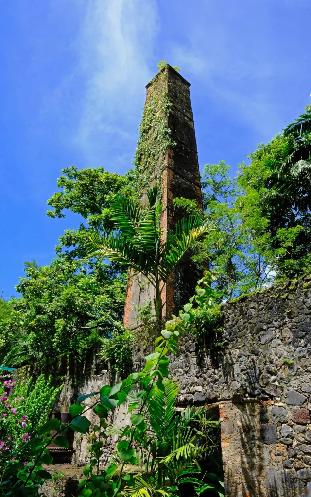 Jardin Zoo Habitation Latouche Carbet Martinique