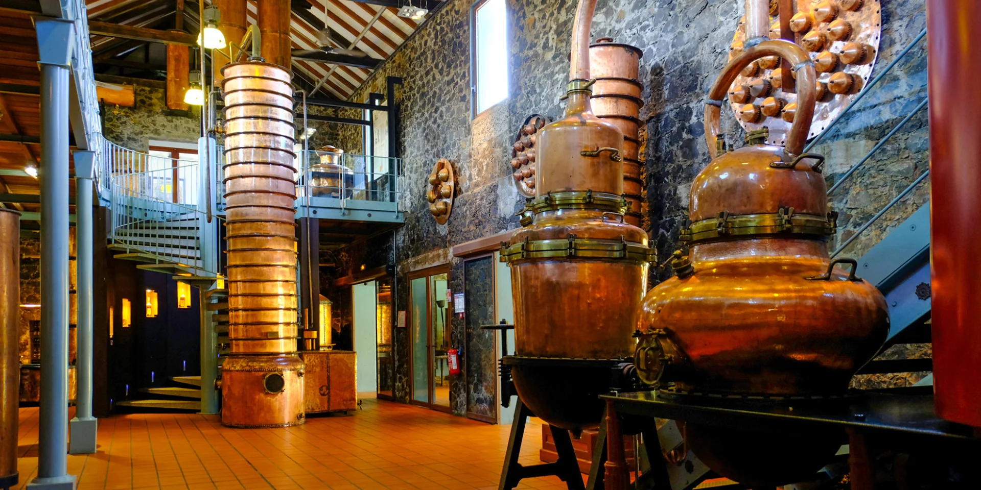 La maison de la distillation Distillerie Saint James Sainte-Marie Martinique