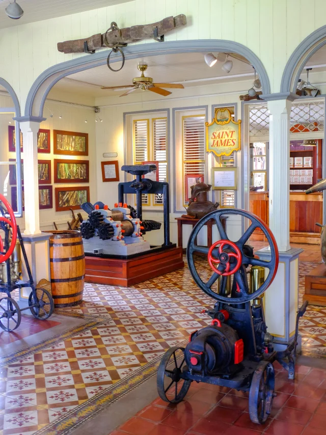 Musée du Rhum Distillerie Saint James Sainte-Marie Martinique