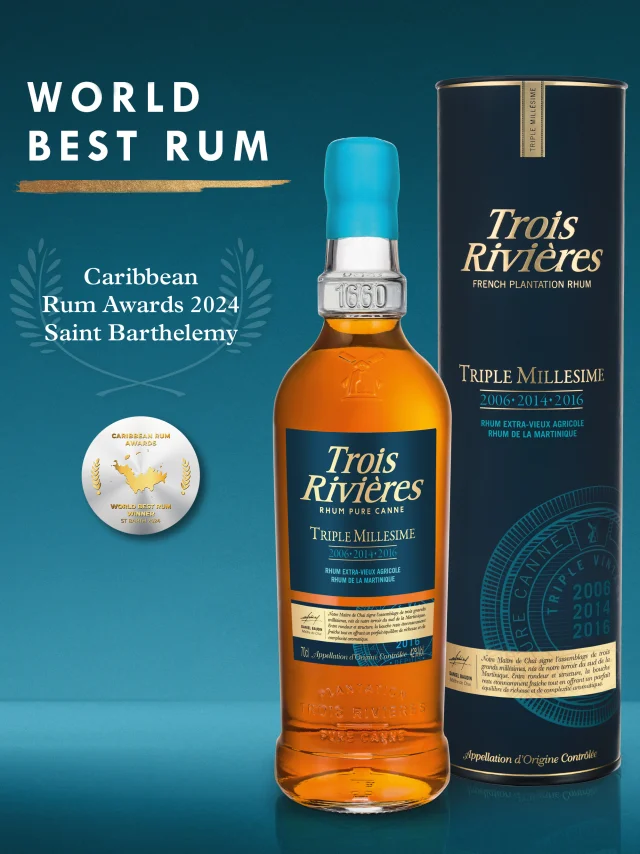 Trois Rivieres Rum Award Triple Copie