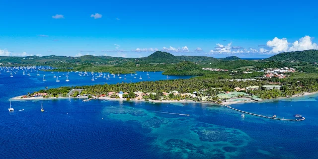 Baie du Marin Plage de la Pointe Marin Hôtel Club Med Sainte-Anne Martinique