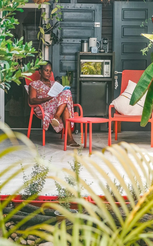 Chambre d'hôte La Villa Baobab Rouge Ysnay Lamentin Martinique