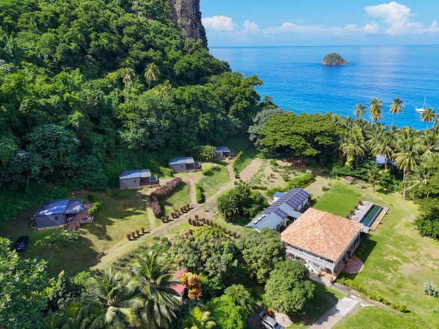 Ilet La Perle Hôtel Habitation Anse Couleuvre *** Prêcheur Martinique