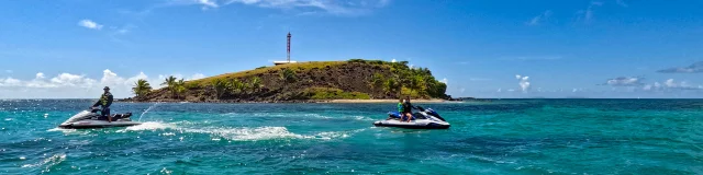 Jet ski Jet7 Ilet Cabrit Sainte-Anne Martinique