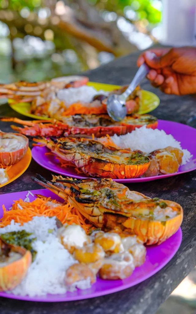 Langouste Oliv' Express François Martinique