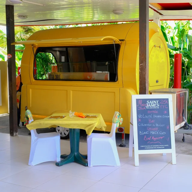 Foodtruck du Restaurant La Chaudière Morne-Rouge Martinique