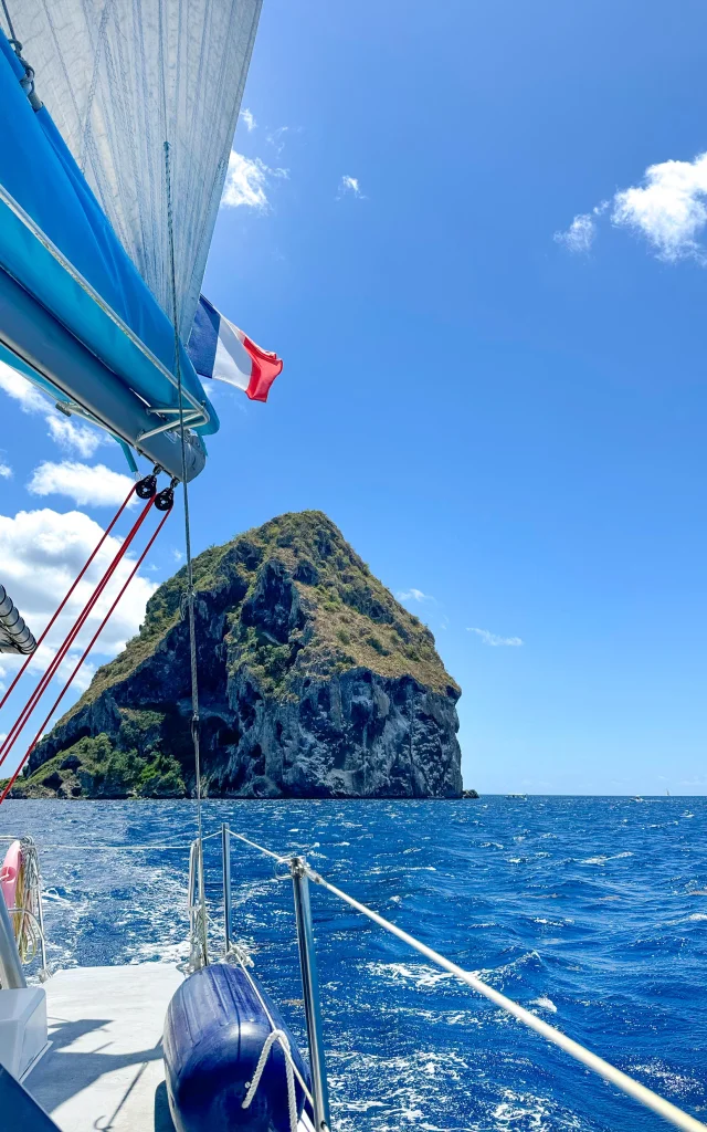 Rocher du Diamant Catamaran La Créole Cata Trois-îlets Martinique